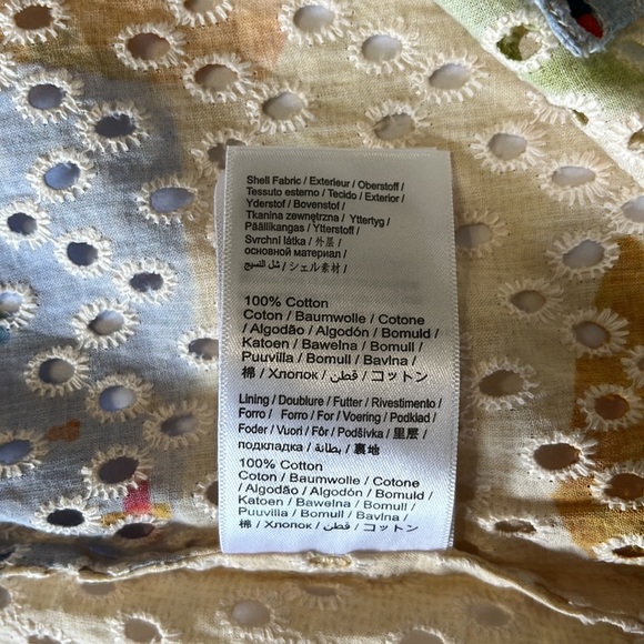 Farm Rio Copacabana Tropical Eyelet Cover Up NWT - Picture 13 of 16